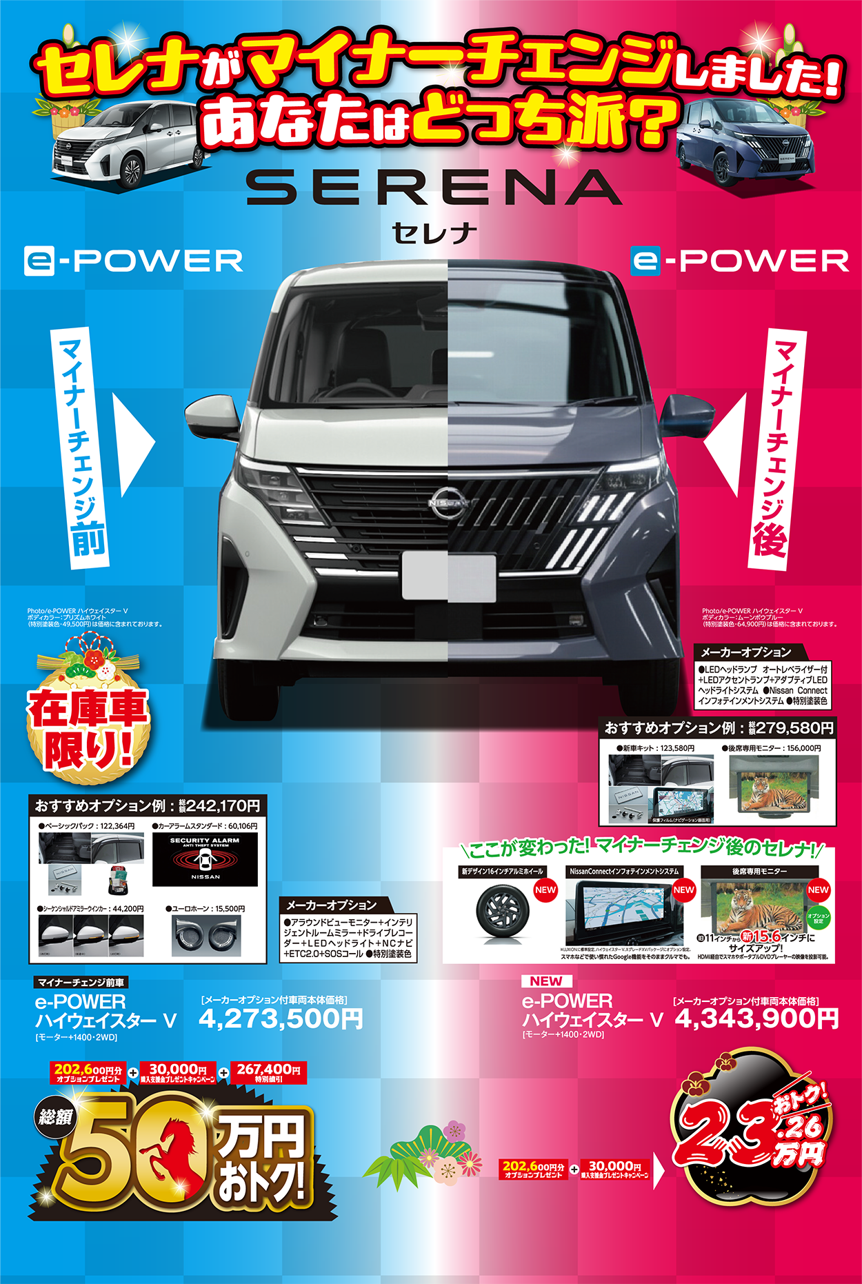 マイナーチェンジ